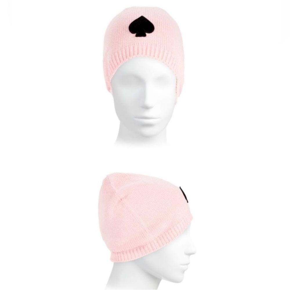NWT Kate Spade beanie spade pink